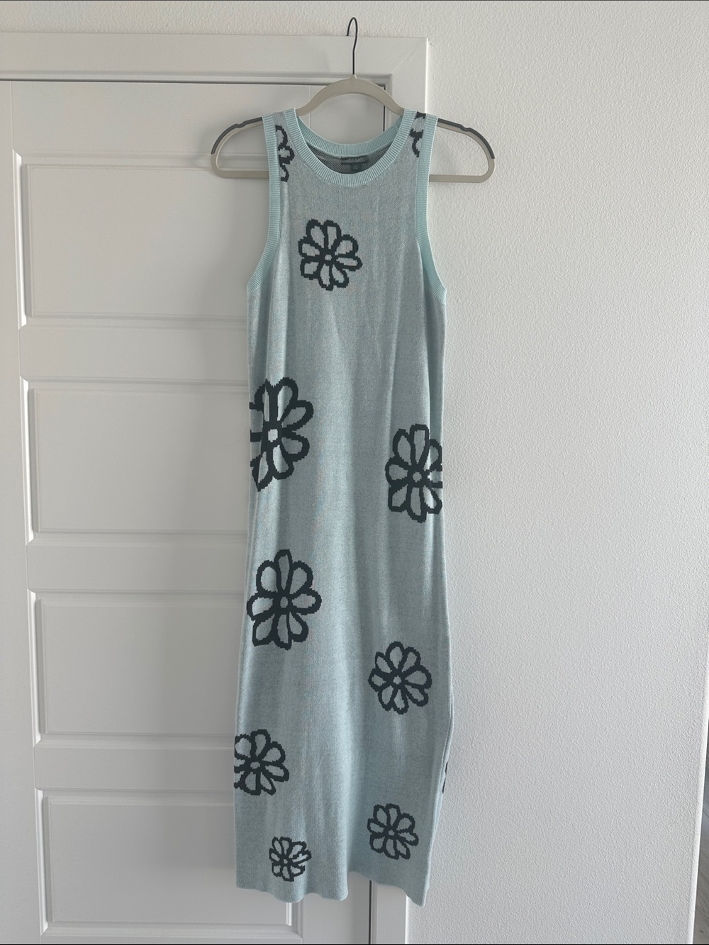 NWT Wild Fable Mint Ribbed Knit Sweater Dress Medium